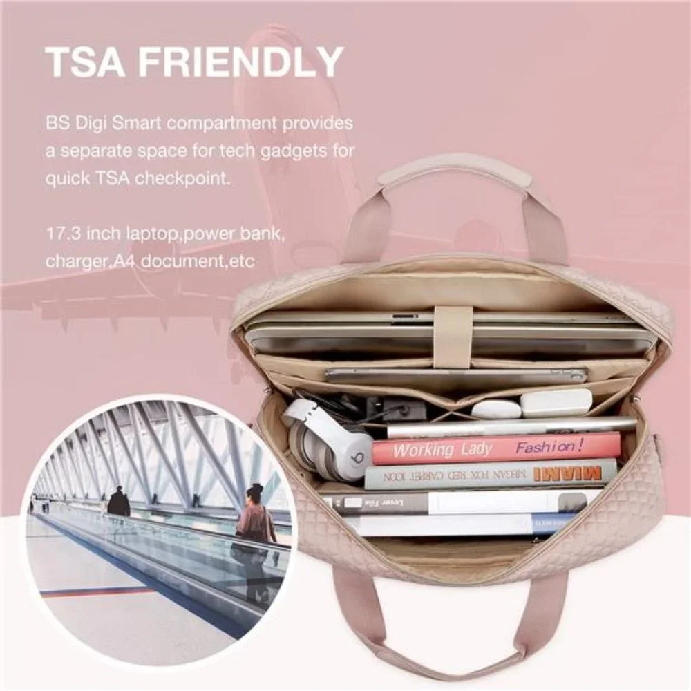 Women's Laptop Bag Briefcase Large Laptop Case Computer Bag,17.3 Inch